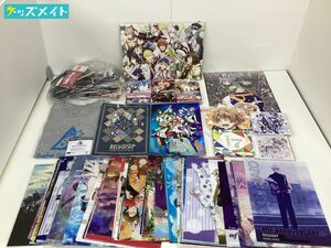 【現状】 アイドリッシュセブン アイナナ グッズ まとめ売り クリアファイル 紙類 CD コミック 他