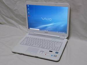 【高速SSD/Felica/ブルーレイ搭載】SONY VAIO VGN-NS72JB【Windows10Pro】Core2Duo P8600 2.40GHz メモリ4G SSD 250GB 15.4inch液晶