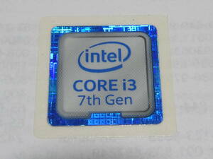 intel CPU Core i3 ロゴエンブレム ステッカー ロゴラベル 「エンブレムシール」 231004301