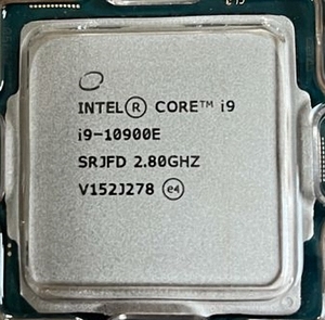 Intel Core i9-10900E SRJFD 10C 2.8GHz 20MB 65W LGA1200