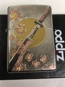 Zippo 電鋳板 刀（200FBデンチュウバン/かたな ） 刀剣 /新品