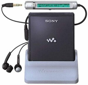 SONY MD‐WM 再生専用 MZ-E620 B ブラック(中古品)