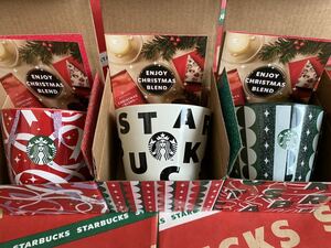 STARBUCKS スターバックス　クリスマス　プレゼント　ミニカップ　全3種類セット　お皿　小物入れ　スタバ