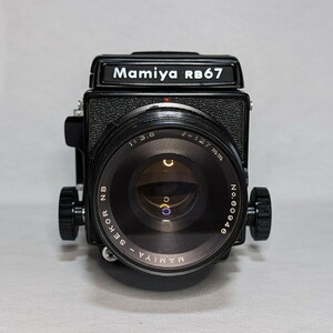 レトロ中判カメラMamiya RB67 Pro マミヤ RB67 Pro レンズ　MAMIYA-SEKOR NBマミヤ-セコールNB　Used
