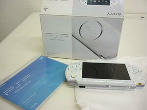 桐生店【現状品】k4-61 SONY Play Station Portable PSP-3000 PEARL WHITE パールホワイト