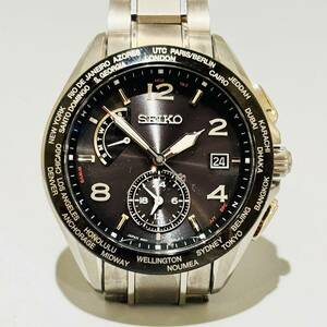 甲HG004　状態良好　クリーニング済　ブライツ 20周年記念モデル　セイコー　SEIKO　SAGA301 8B63-0AW0　電波ソーラー　メンズ腕時計