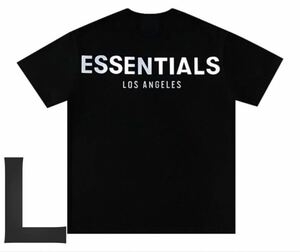 新品 ESSENTIALS エッセンシャルズ LA 限定 Tシャツ ブラックサイズL