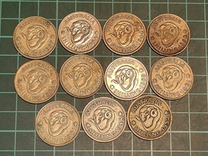 【1円スタート】オーストラリア　1シリング銀貨　おまとめ　ジョージ6世　エリザベス2世