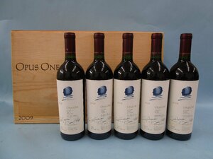 オーパス・ワン★OPUS ONE★2009★5本組・新品未開栓★H6710