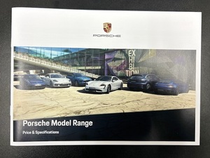 美品★PORSCHE ポルシェ★Porsche Model Range カタログ★モデル レンジ2020年 911 ボクスター ケイマン タイカン マカン カイエン