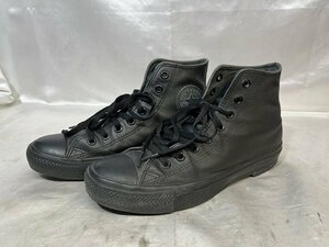 convers コンバース ハイカットレザースニーカー 1C075 サイズ：26.5cm カラー：ブラック