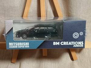 ■未開封■ BM CREATIONS 1/64 三菱 レグナム スーパーVR-4 黒 右ハンドル