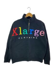 X-LARGE◆スウェット/S/コットン/BLK/01184205