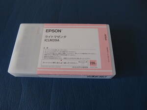 【使用済】EPSON 純正　ICLM39A　空カートリッジです。