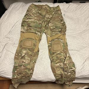 CRYE マルチカム 実物 コンパン パンツ レンジャー 32-L ニーパッド Gen2 Gen3 米軍 中古