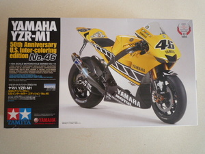 ★送料無料！★未組み立て タミヤ 1/12 ヤマハ YZR-M1 50th アニバーサリー USインターカラーエディション No.46 ロッシ 