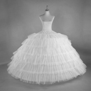 新入荷 頑丈 ワイヤー パニエ 6本ワイヤー ビッグサイズ プリンセスラインのウェディングドレスやカラードレスな仕様 結婚小物 挙式