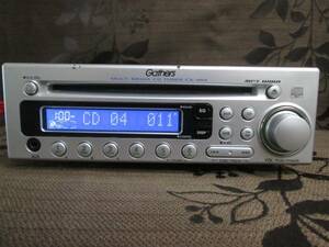 AUX＞＞ホンダ純正 CDデッキ Gathers　整備済 CX-484＜＜MP3