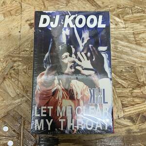 ニ HIPHOP,R&B DJ KOOL - LET ME CLEAR MY THROAT シングル TAPE 中古品