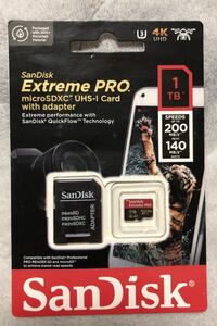マイクロSDカードSanDisk 1TB 新品　未使用
