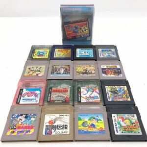 任天堂 ゲームボーイ NINTENDO GAMEBOY ゲーム ソフト まとめ ニンテンドー 桃太郎電鉄 ゼルダの伝説 コロコロカービィ 現状【NK5909】