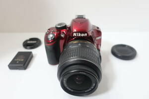 ★良品★ Nikon ニコン D3200 AF-S 18-55mm F3.5-5.6 G ED VR レンズキット #2879