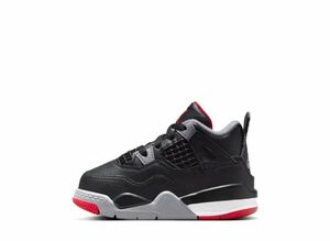 Nike TD Air Jordan 4 Retro "Bred Reimagined" 9cm BQ7670-006