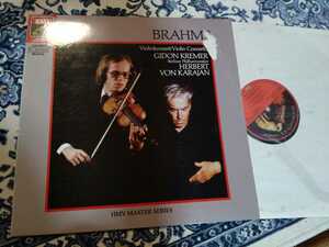 即決LP★ Gidon Kremer ★独盤★ Brahms violin concerto Karajan クレーメル　カラヤン