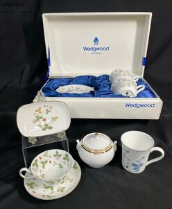 SA443 ★ウェッジウッド★カップ&ソーサー★マグカップ★シュガーポット★WEDGWOOD★1円スタート！！】アンティーク コレクション