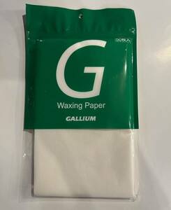 GALLIUM WAX/ガリウム ワックス waxing paper/ワクシング ペーパー50枚 ホットワックス メンテナンス