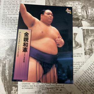1997BBM 66 金親　和憲　相撲カード