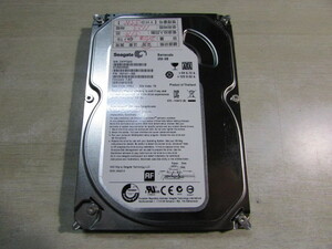 【YHD0558】★（正常）Seagate ST250DM000 3.5inch/内蔵HDD/S-ATA/250GB/電源投入回数:518回/累積時間:1123時間★中古