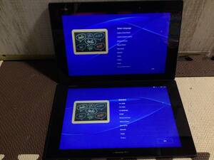 Xperia tablet Z　2台セットipadmini4 ジャンク品