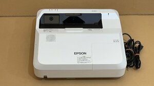 簡易チェック★動作品 EPSON エプソン プロジェクター EB-696UT ランプ使用時間：高43h、低0h☆投影OK★EP1554