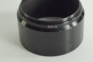 jaF-02★並品★OLYMPUS T-45 オリンパス PEN-F 100mm F3.5用 メタルフード（43mm径）