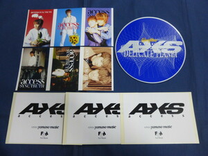 〇 access ステッカー 4種・6枚セット / SYNC-ACROSS JAPAN TOUR 