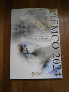 TIEMCO　ティムコ　2024年　製品カタログ　フライ　ルアー　竿　ロッド　ライン　読み応えあり221ページ