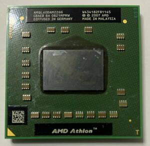 AMD Athlon 64 X2 QL-60 中古 ジャンク扱い 定形外送料無料