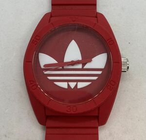 294-0327 adidas アディダス 腕時計 ラバーベルト 電池切れ 動作未確認