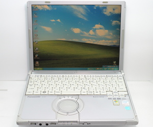 Panasonic Let’s note W7 CF-W7BWHAXS/Core2 Duo U7500(1.06GHz)/3GBメモリ/HDD320GB/DVDマルチ/12.1TFT/WindowsXP Professional #0316