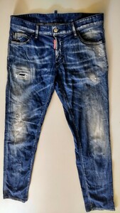 【　 DSQUARED2　ディースクエアード　】　 SLIM　JEAN 　46　　S74LA0503　 スタッフインターナショナル国内正規品