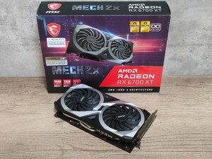 AMD MSI Radeon RX6700XT 12GB MECH 2X OC 【グラフィックボード】