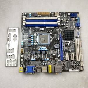 【中古パーツ】BIOS確認のみ、ASROCK H67M-GE/THW マザーボード　LGA1155 ■MB1178