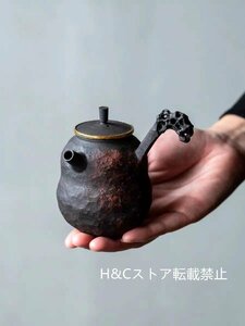 職人手作り 陶器 煎茶道具 茶壺 茶壷 急須 茶器 茶道具 容量：A170 B150 C170ML