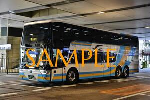 Dー２B【バス写真】L版４枚　JR四国バス　スカニアDD　高知エクスプレス