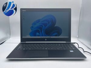 【ジャンク】☆HPノートパソコンProBook450G5☆Win11pro/Microsoft Office付き/corei5-7200U/SSD256GB搭載/メモリ8GB/15.6型/中古/PC/P2850