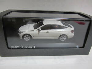 即決 BMW純正 1/43 BMW 3シリーズ GT （320i グランツーリスモ M スポーツ） アルペン ホワイト
