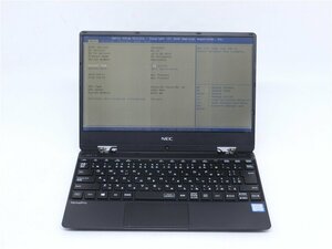 中古　NEC　PC-VKT13HZG4 VH-4　CORE8世代i5　8GB　13型 ノートパソコン　BIOSまで表示　縦線あり　詳細不明　　ジャンク扱い 　