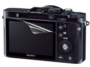 11-03-01【高光沢タイプ】SONY Cyber-shot RX1RII/RX1R/RX1/RX100 Series用 指紋防止 反射防止 気泡レス加工 カメラ液晶保護フィルム