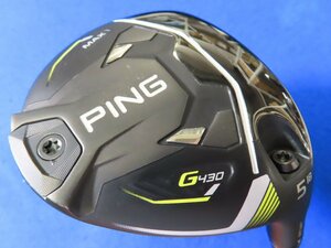 【中古】PING（ピン）2023 G-430 MAX（マックス）フェアウェイウッド 5W（18°）【R】ALTA J CB BLACK ★ヘッドカバーあり、レンチなし